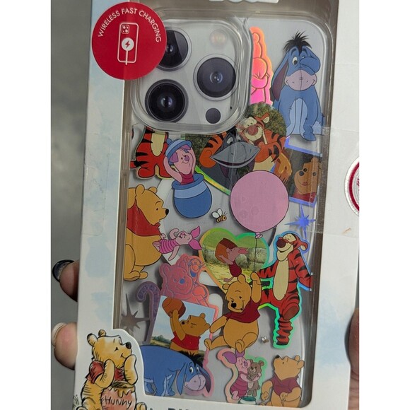 DISNEY Winnie The Pooh and Friends Apple iPhone 15 Pro Max Phone Case-NEW IN BOX - Picture 3 of 5